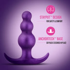 Anal Adventures Matrix Supernova 3 Inch Anal Plug in Galactic Purple Purple > Anal Range > Butt Plugs