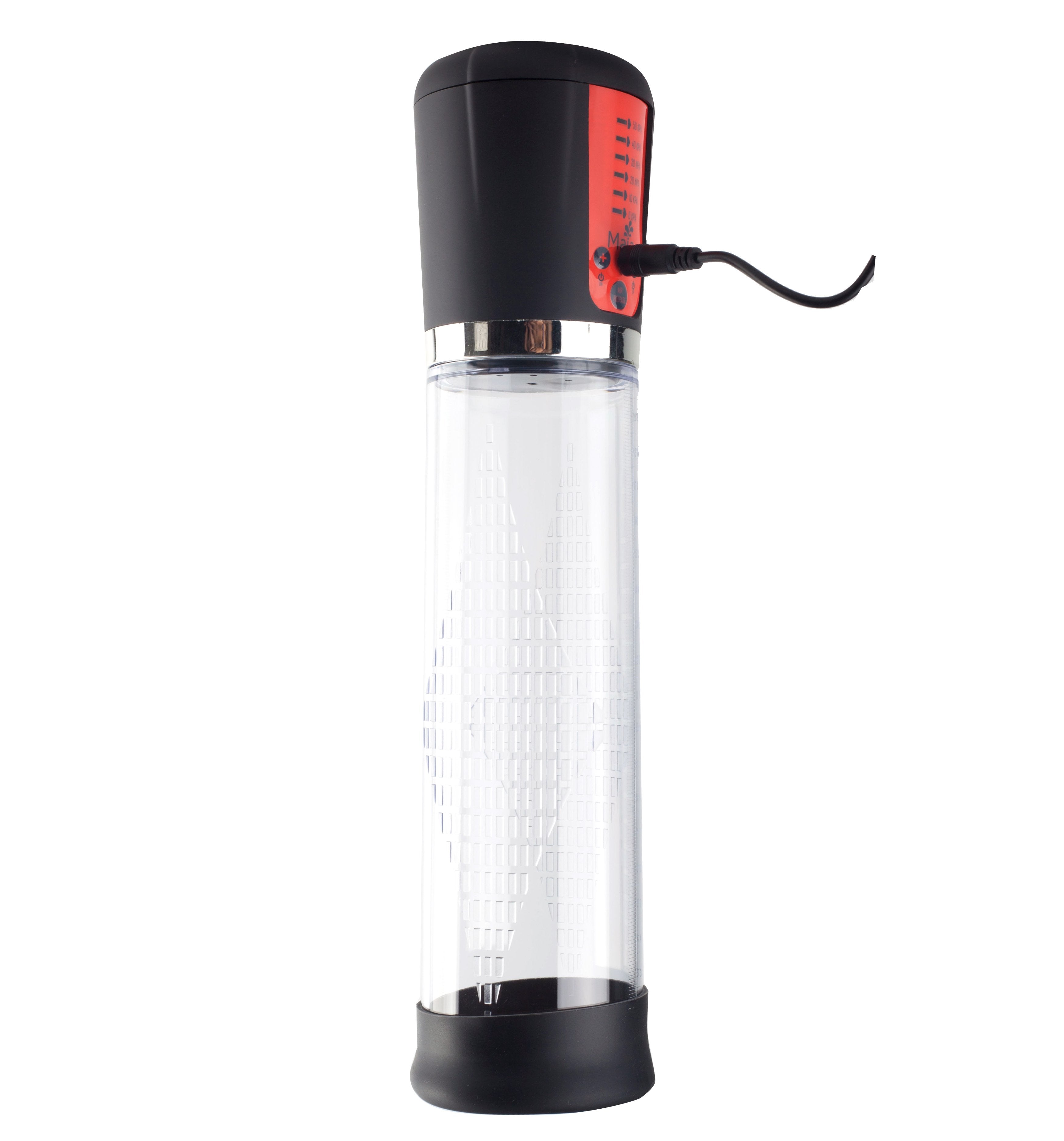 Maia Jackson - Clear USB Rechargeable Penis Pump 8 Inch PUMPS Male Electric