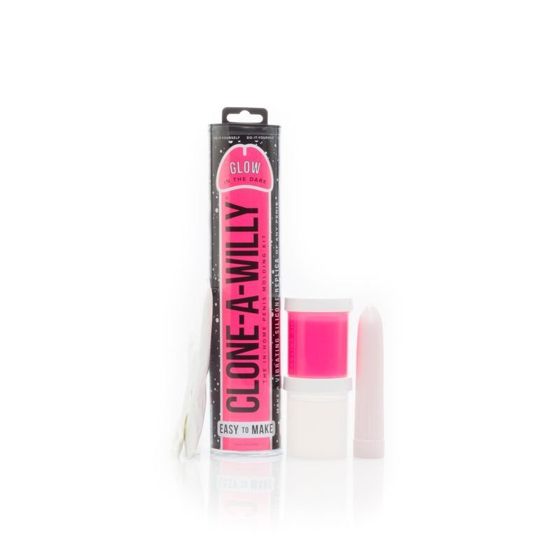 Clone A Willy Glow In The Dark Pink Kit Pink > Realistic Dildos and Vibes > Mould your own kits