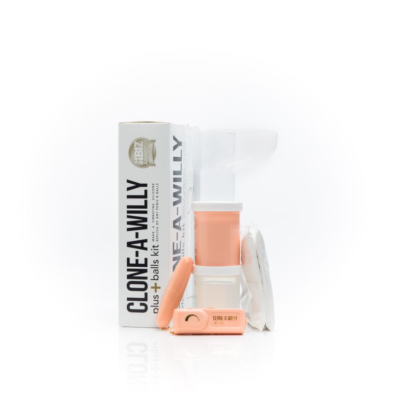 Clone-A-Willy Plus With Balls (Light Tone) One Size > Dildos > Mould Your Own Kits