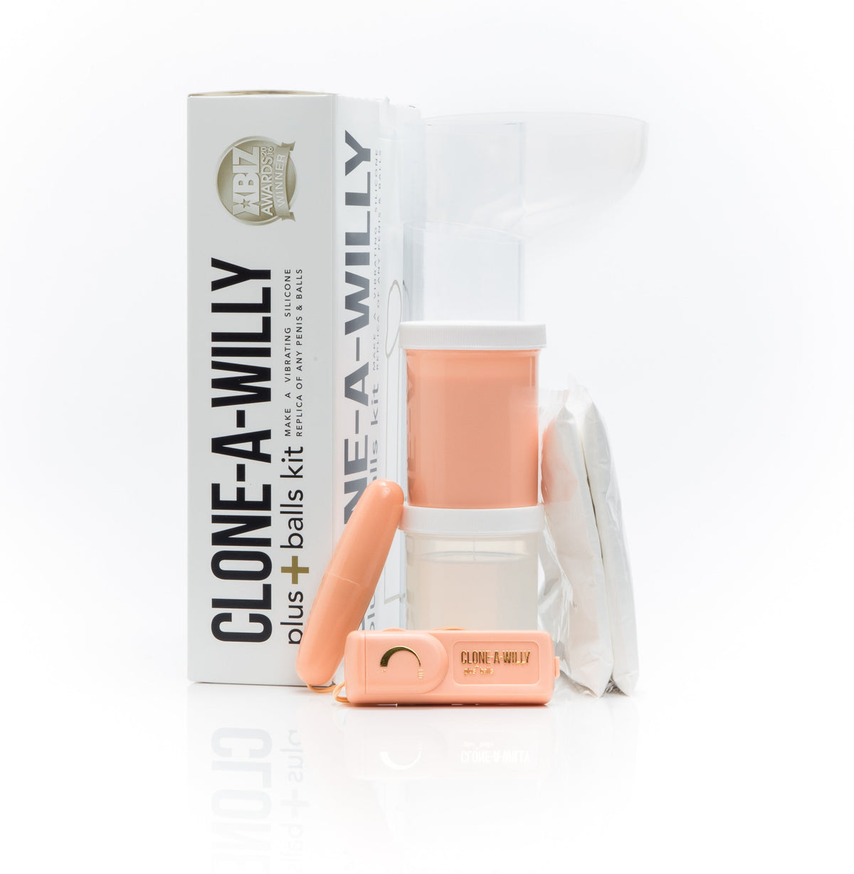 Clone-A-Willy Plus With Balls (Light Tone) > Dildos > Mould Your Own Kits