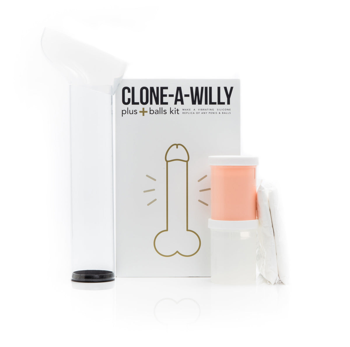 Clone-A-Willy Plus With Balls (Light Tone) > Dildos > Mould Your Own Kits