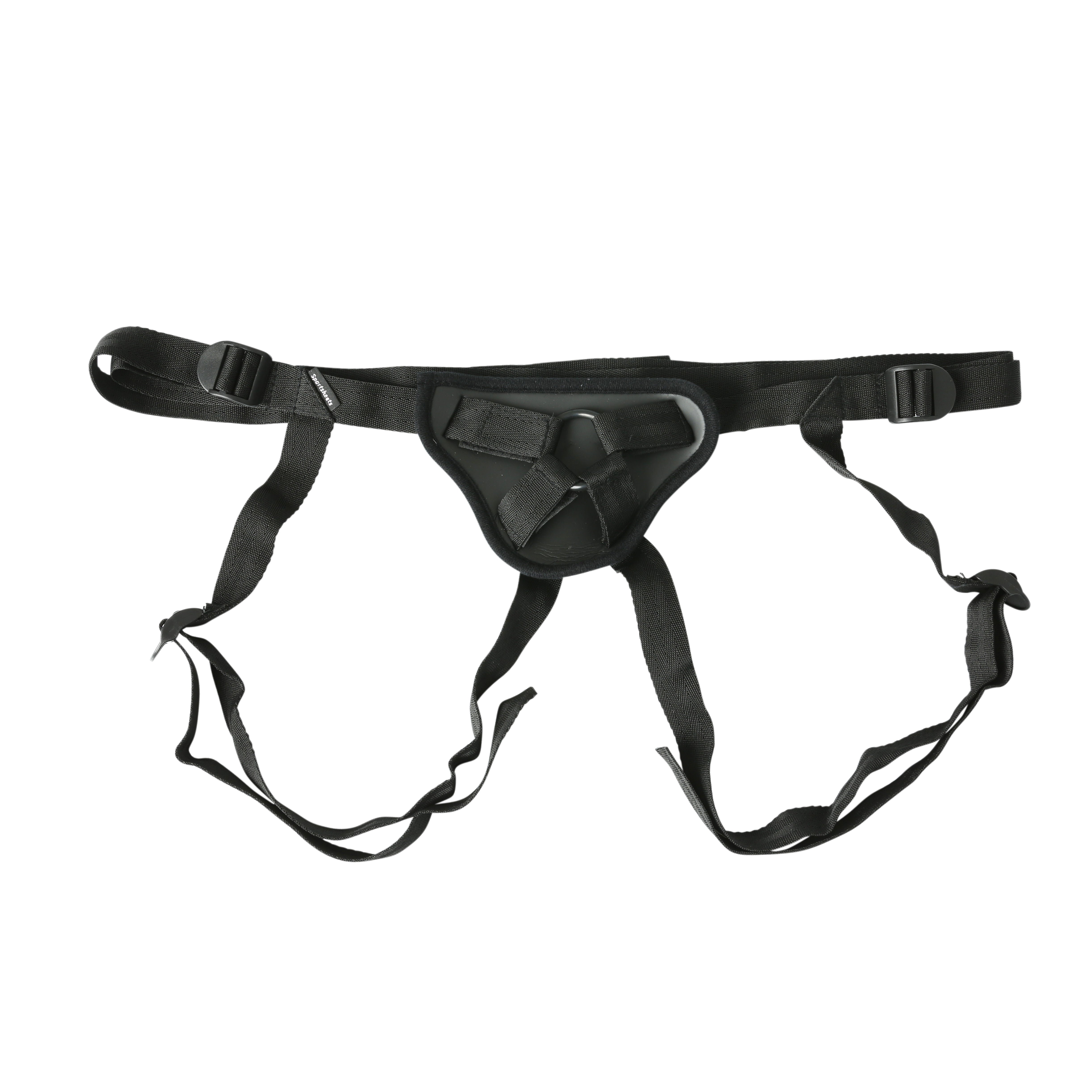 Entry Level Waterproof Strap-On Harness for Beginners Black Harnesses & Strap-Ons
