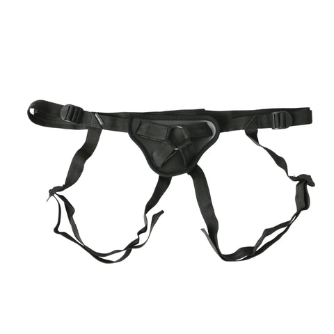 Entry Level Waterproof Strap-On Harness for Beginners Black Harnesses & Strap-Ons