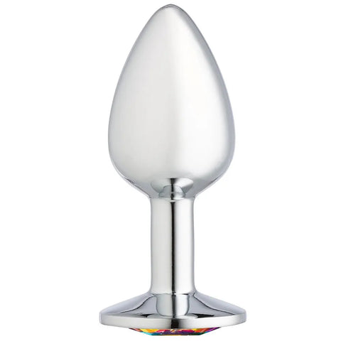 Cloud 9 Novelties Gems Jeweled Silicone Anal Plug - Large