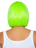 Neon Green 12 Inch Short Bob Synthetic Hair Wig – Vibrant Short Bob Wig > Clothes > Wigs