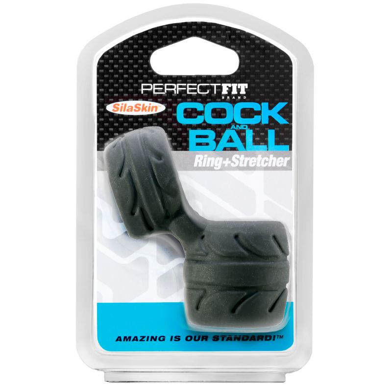 Perfect Fit Cock and Ball Ring and Stretcher – Cock Ring and Ball Stretcher > Sex Toys For Men > Ball Stretchers