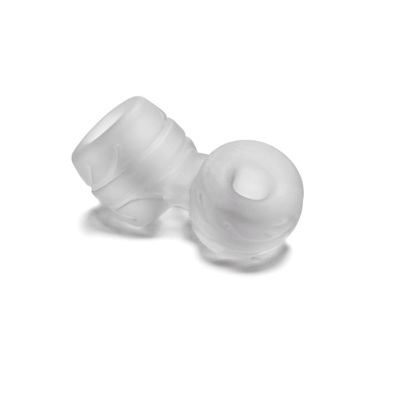 SilaSkin Clear Cock Ring and Ball Stretcher > Cock Ring > Single
