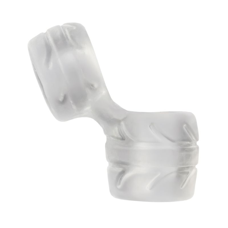 SilaSkin Clear Cock Ring and Ball Stretcher > Cock Ring > Single