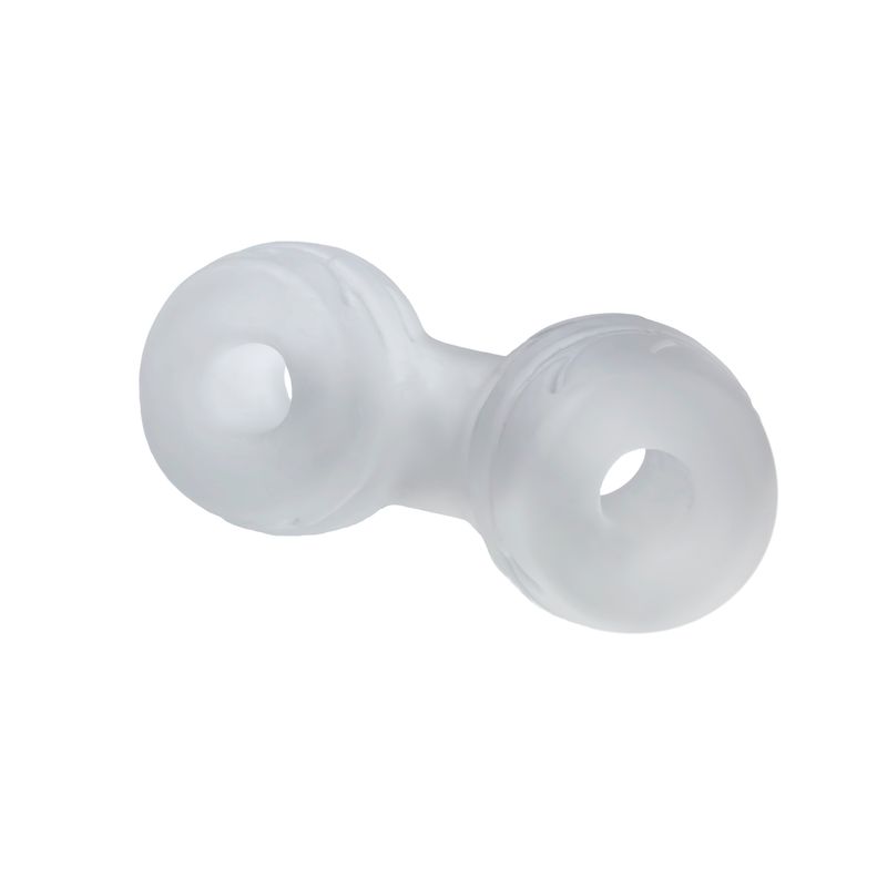 SilaSkin Clear Cock Ring and Ball Stretcher > Cock Ring > Single
