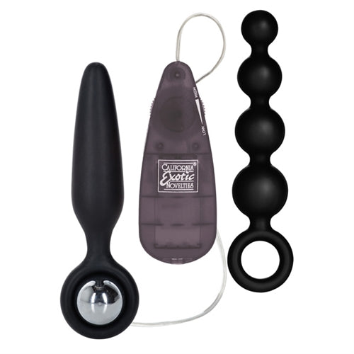 Booty Call Vibro Anal Kit > Anal Range > Butt Plug Kits