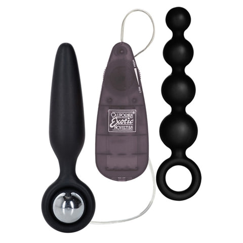 Booty Call Vibro Anal Kit > Anal Range > Butt Plug Kits