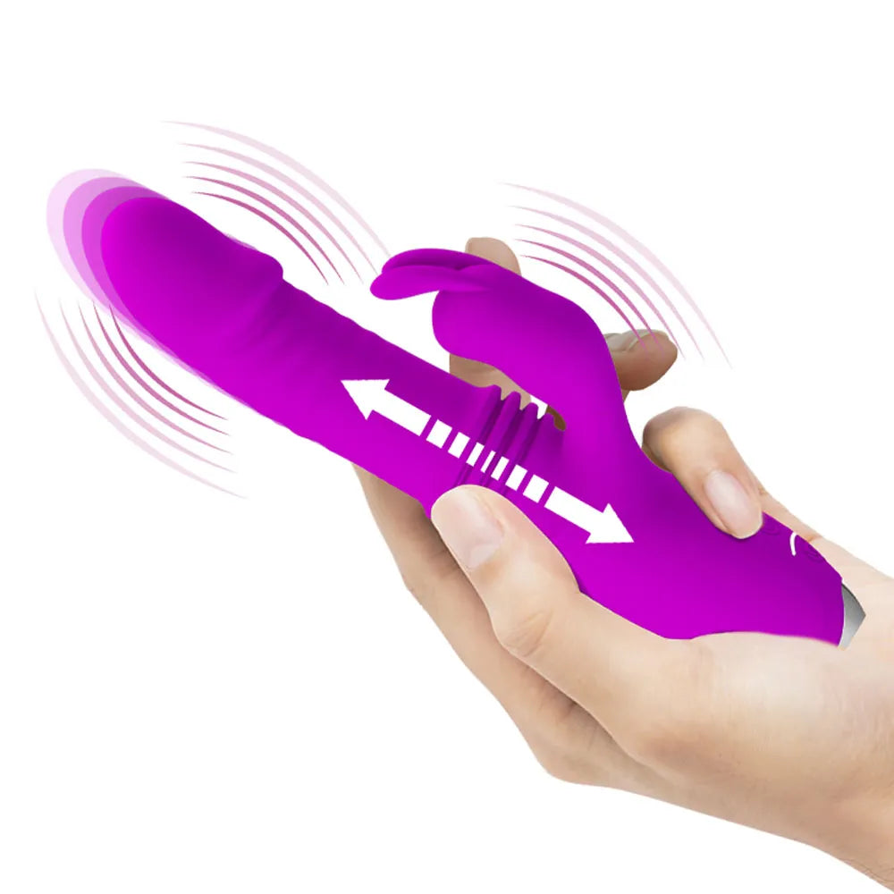 Pretty Love Dorothy 12 Function Thrusting Rabbit Vibrator > Vibrators > Ladies > Rabbit