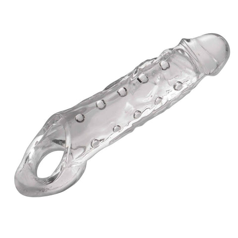 Clearly Ample Penis Enhancer Sheath for Instant Enlargement SLEEVES