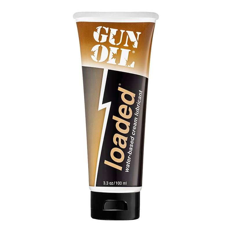 Gun Oil Loaded Hybrid Lubricant – Water-Based with 5% Silicone 3.3oz Tube > Lube > Speciality Exempt