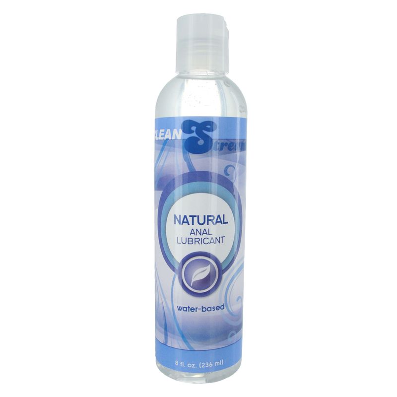 Natural Water Based Anal Lube 8oz/236ml - Silky Smooth > Lube > Anal