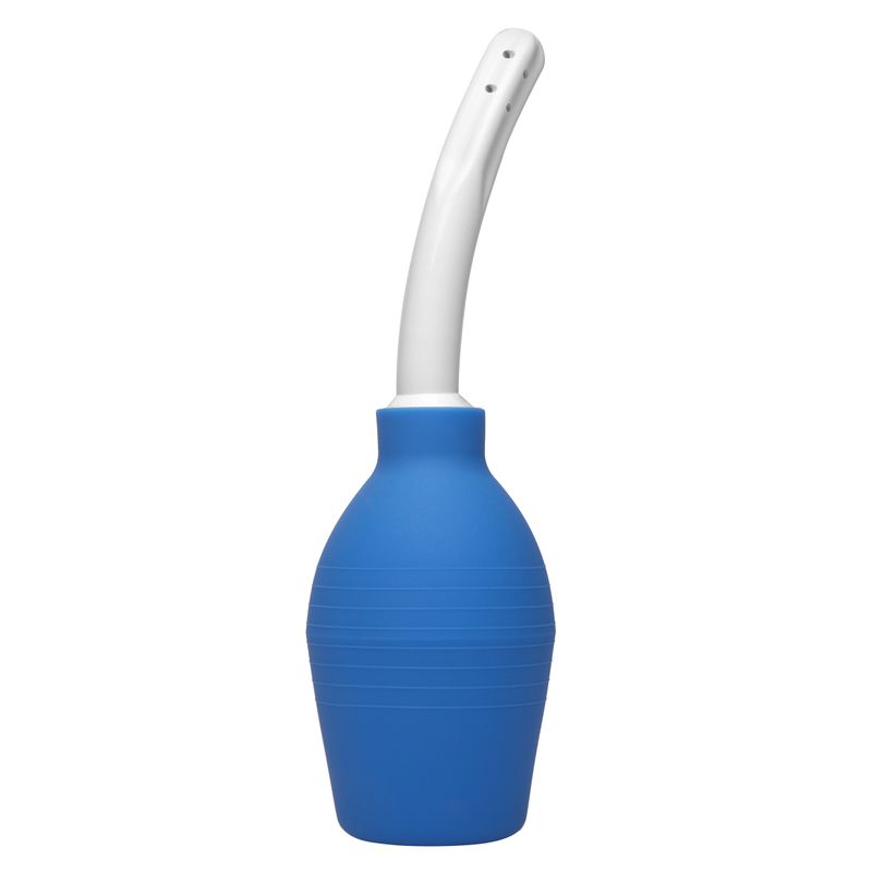 Deluxe Enema Bulb Blue - 10 Oz Cleansing Bottle 5.25 In > Essentials > Douches