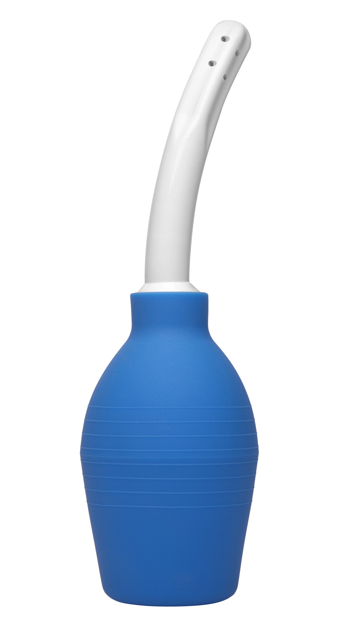 Deluxe Enema Bulb Blue - 10 Oz Cleansing Bottle 5.25 In > Essentials > Douches