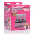 Size Matters Clit and Nipple Sucker Set – Compact Suction Stimulator > Sex Toys > Nipple Suckers