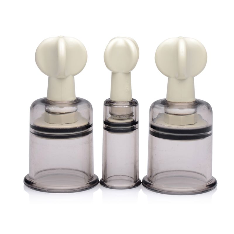 Size Matters Clit And Nipple Sucker Set Suction Stimulator Nipple Suckers
