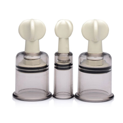 Size Matters Clit And Nipple Sucker Set Suction Stimulator Nipple Suckers