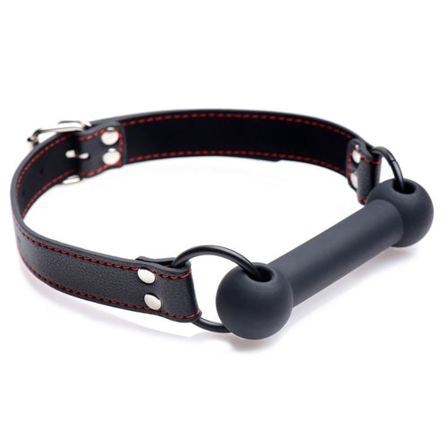 Silicone Bit Gag with Adjustable Strap for Comfort and Style Gags