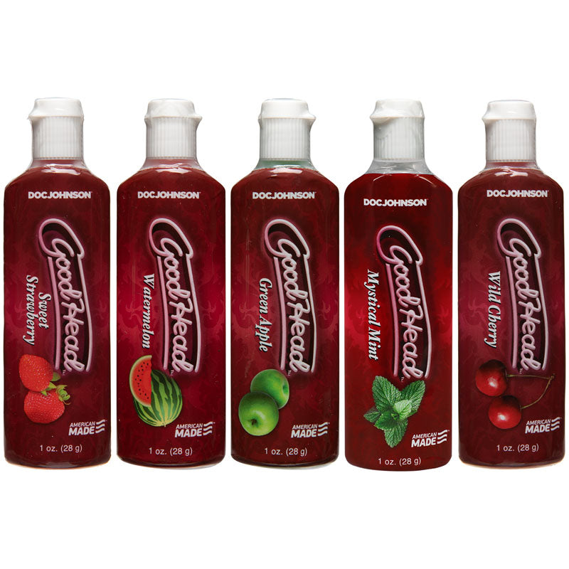 Goodhead Oral Delight Gel 1 Ounce 5 Pack Oral Gels & Sprays