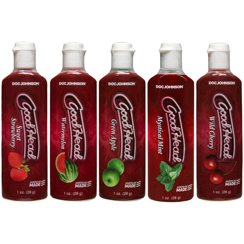 Goodhead Oral Delight Gel 1 Ounce 5 Pack Oral Gels & Sprays