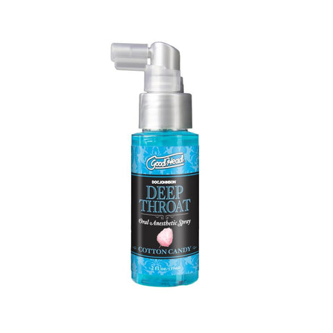 Goodhead Deep Throat Spray (Cotton Candy) – Oral Spray Default Title Oral Gels & Sprays