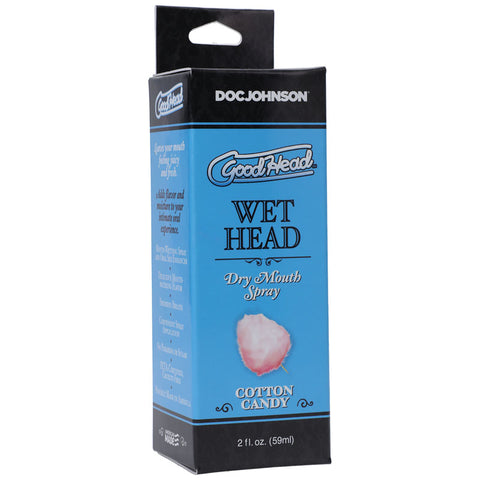 GoodHead Wet Head (Cotton Candy) – Mouth-Wetting Spray Oral Gels & Sprays