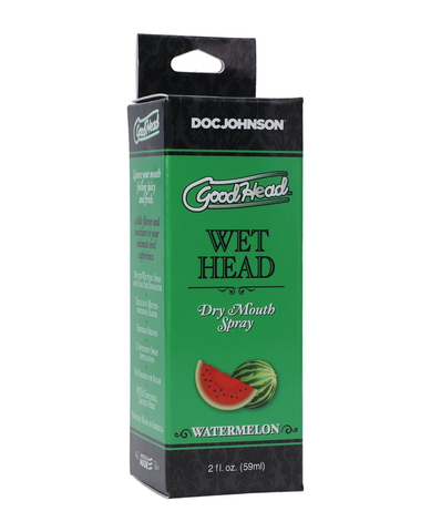 GoodHead Wet Head Dry Mouth Spray 59 ml Watermelon Flavor Oral Gels & Sprays
