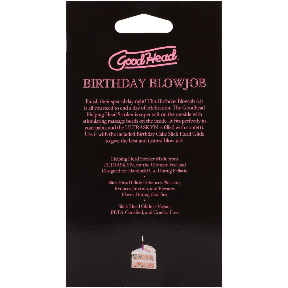 Goodhead Birthday Blowjob Kit Oral Gels & Sprays