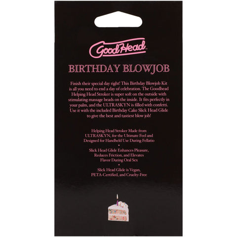 Goodhead Birthday Blowjob Kit Oral Gels & Sprays