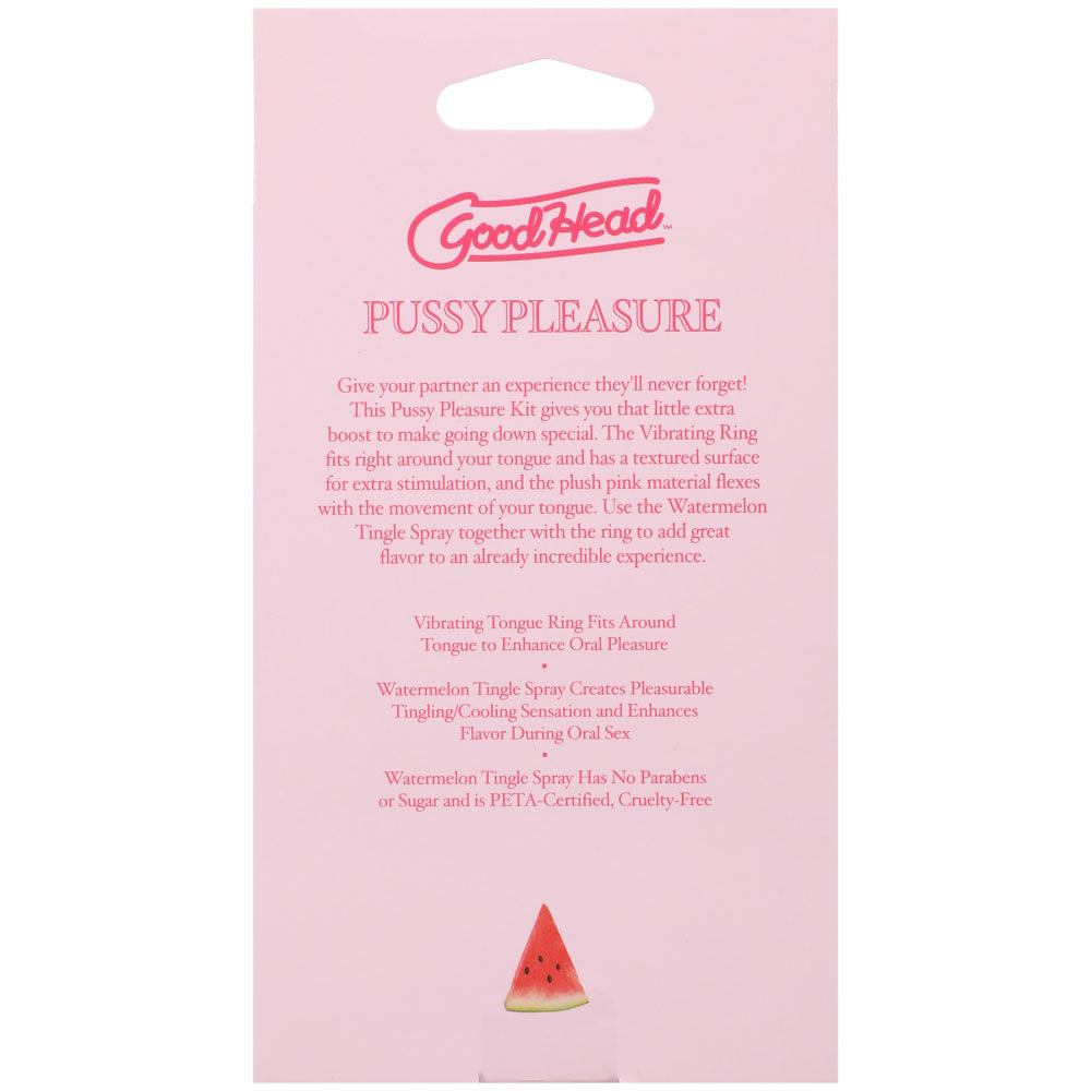 Goodhead Pussy Pleasure Party Kit > Lube > Oral Gels & Sprays