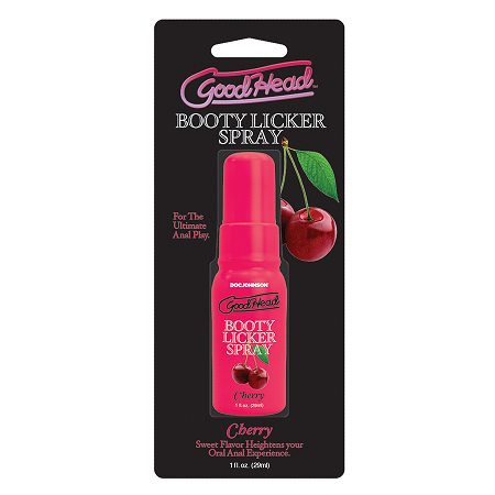 GoodHead Booty Licker Spray Cherry 29 ml - Tasty Flavored Pleasure Oral Gels & Sprays