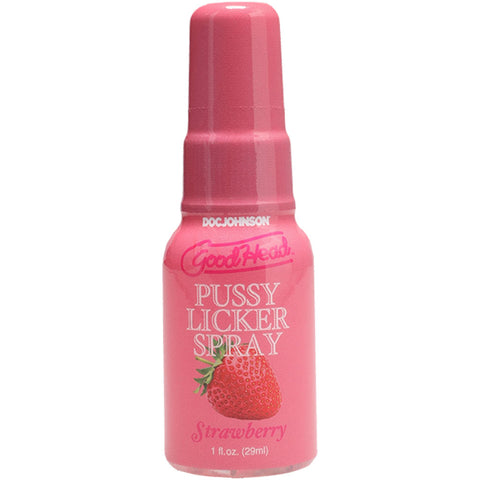 GoodHead Strawberry Licker Spray 29ml - Delicious Flavored Fun > Lube > Oral Gels & Sprays