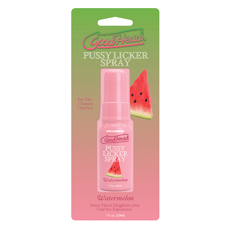 GoodHead Pussy Licker Spray Watermelon 29 ml Sweet Flavoured Spray Oral Gels & Sprays