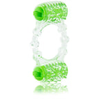 Two-O Blue Dual Vibrating Pleasure Ring – Rechargeable Silicone Vibrating Ring > Cock Ring > Vibrating