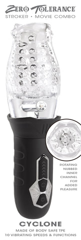 Zero Tolerance CYCLONE Ultimate Stroker for Intense Pleasure Strokers - Auto