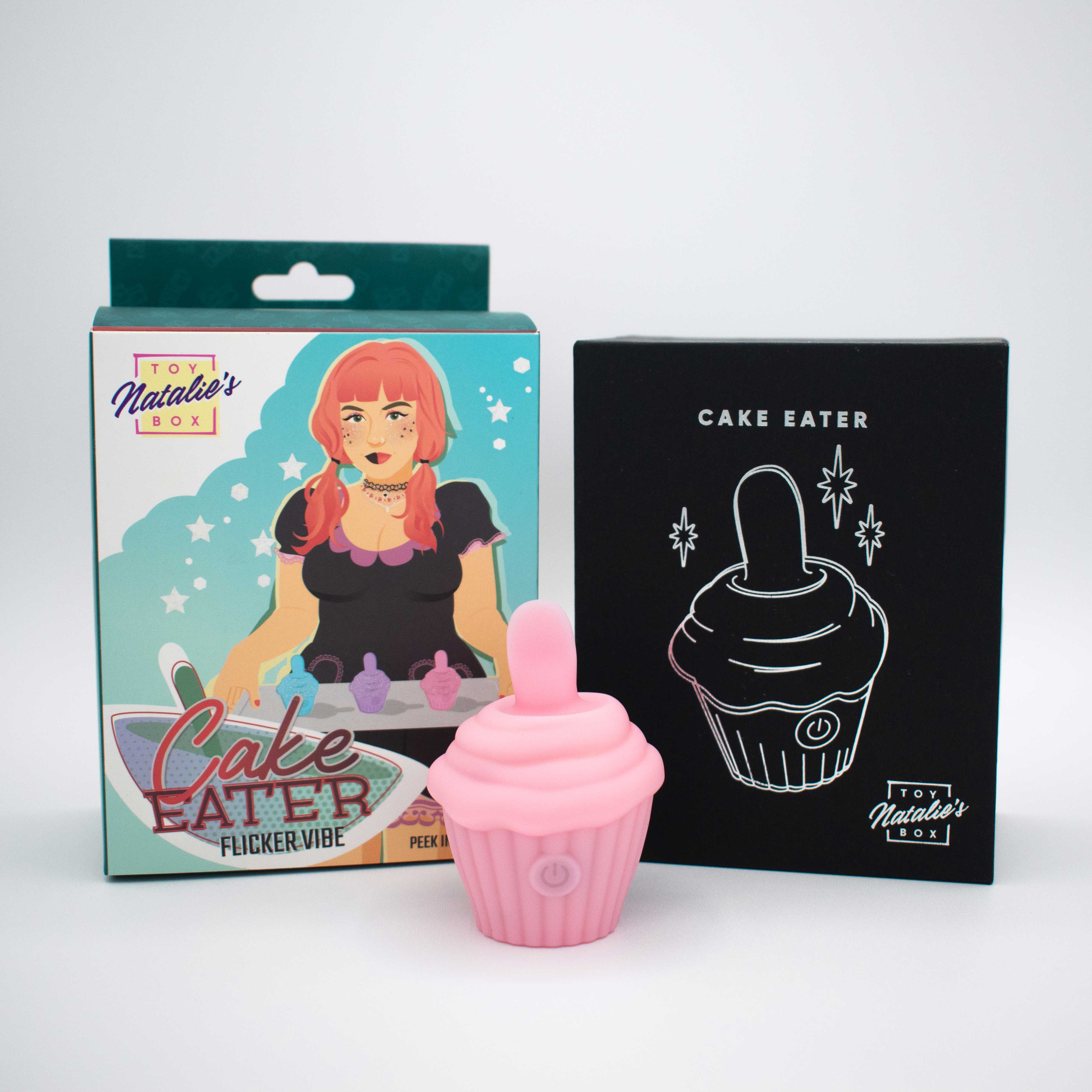 Like A Kitten Cake Eater Blue Clit Flicker Stimulator Toy Finger Stimulator