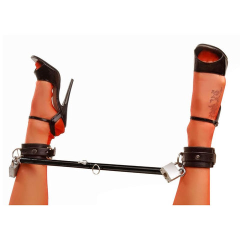 Adjustable Steel Spreader Bar – Durable Steel BDSM Accessory with Eyebolts > Bondage Gear > Restraints