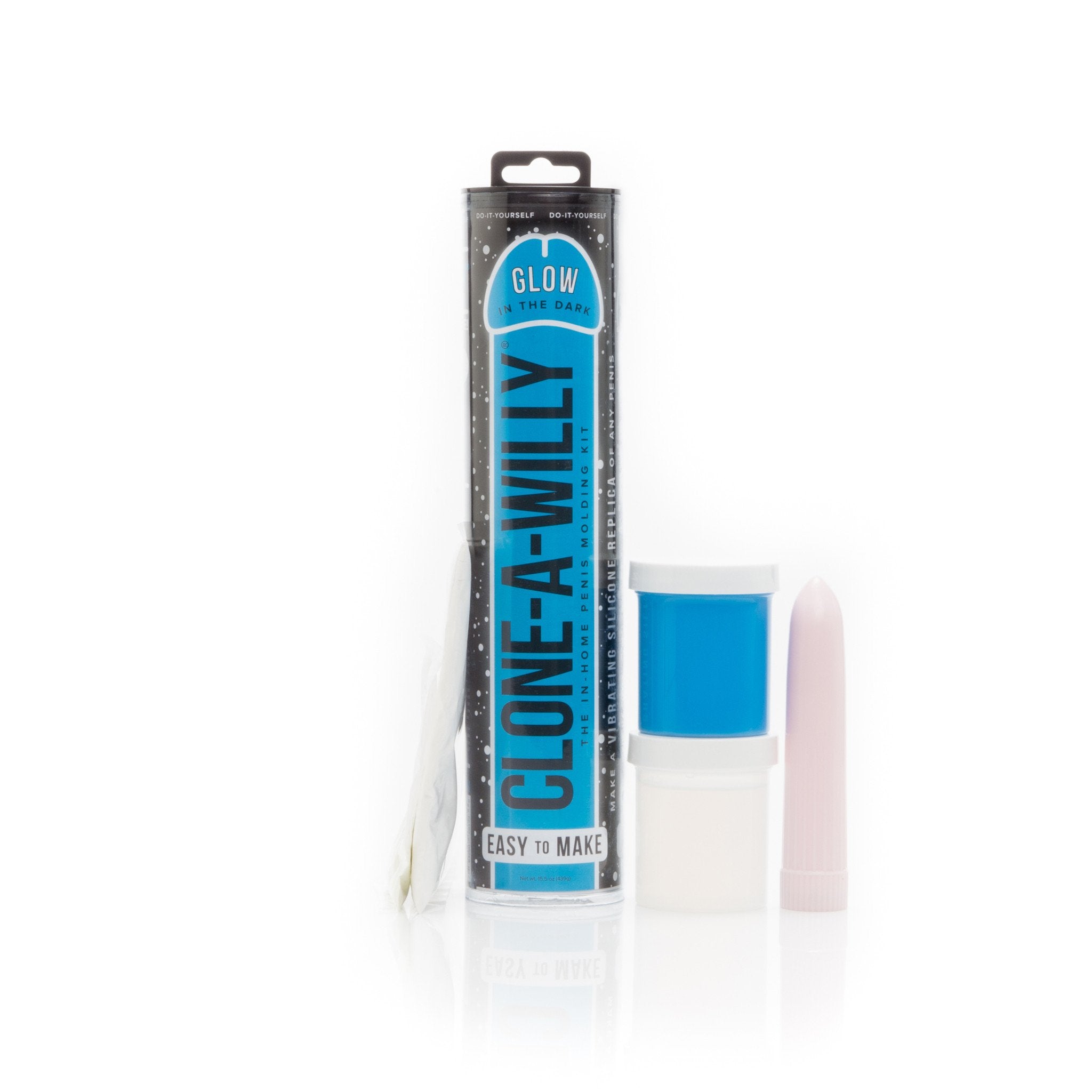 Clone a Willy Glow Blue Vibrating Replica Kit for DIY Adult Fun > Realistic Dildos and Vibes > Mould your own kits