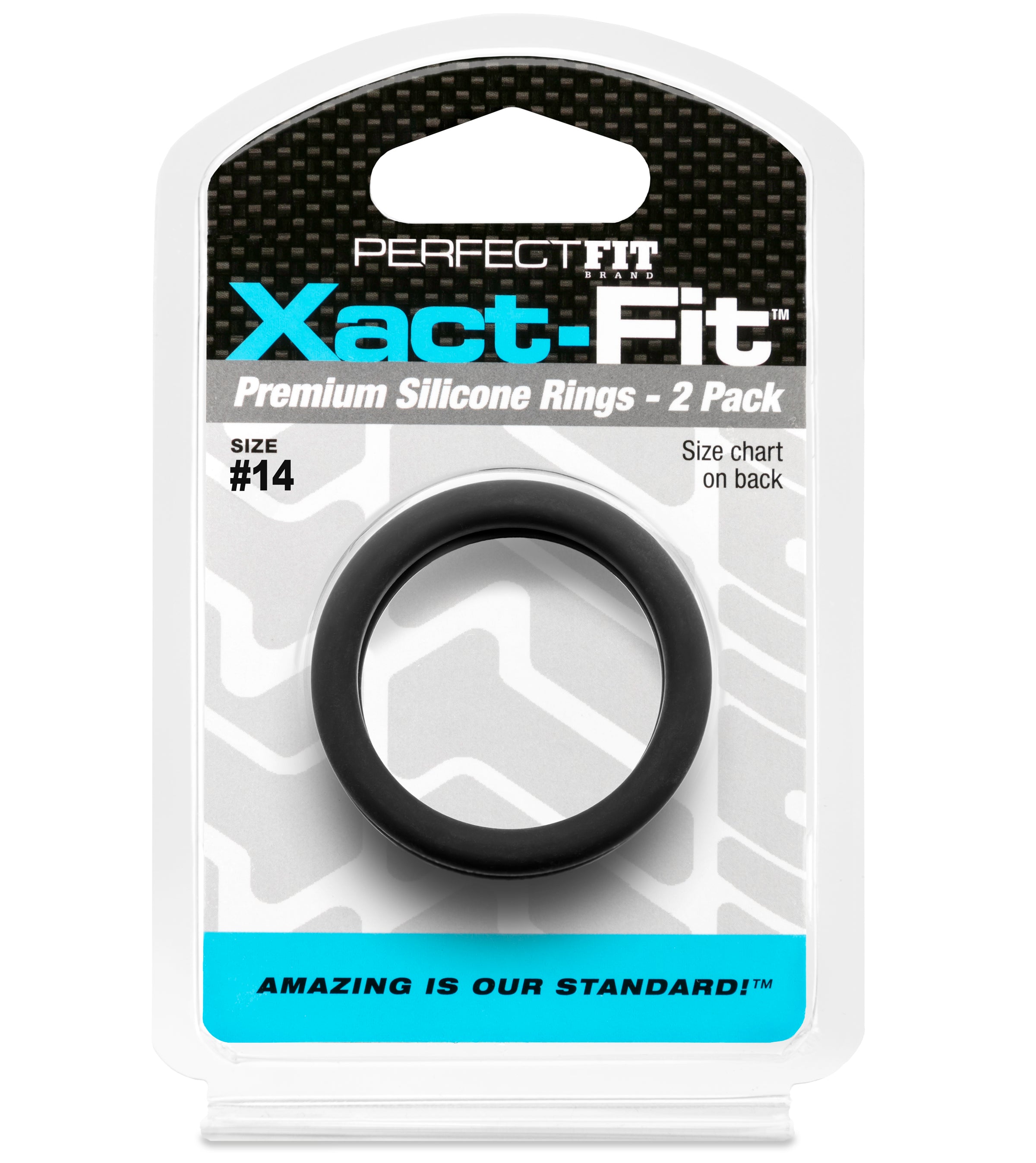 PlayZone Xact-Fit Ring 2-Pack – Precision Fit Cock Rings COCK RING Set