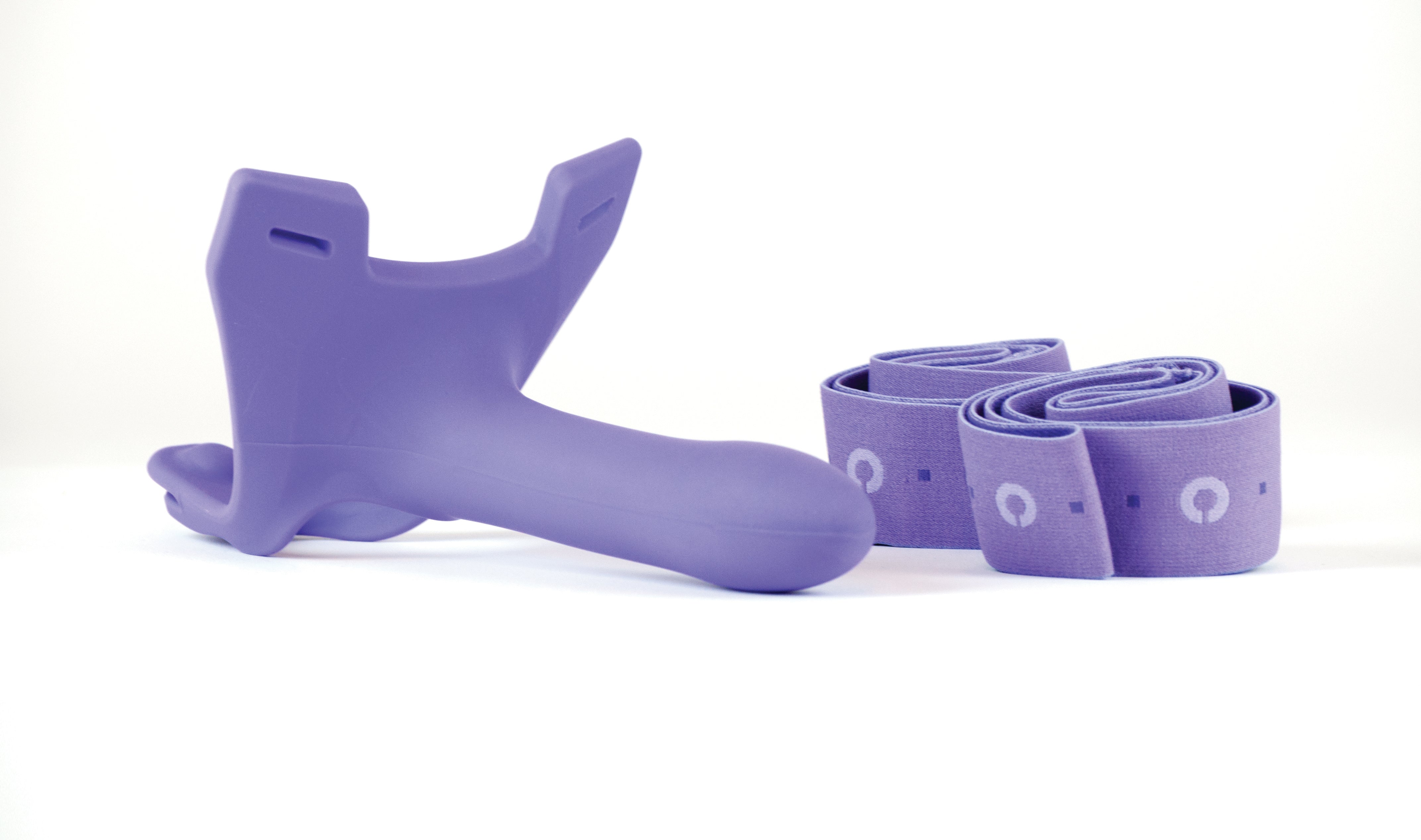 Zoro Hands Free Strap-On Dildo with S/M and XL Waistbands Purple Purple STRAP-ONS