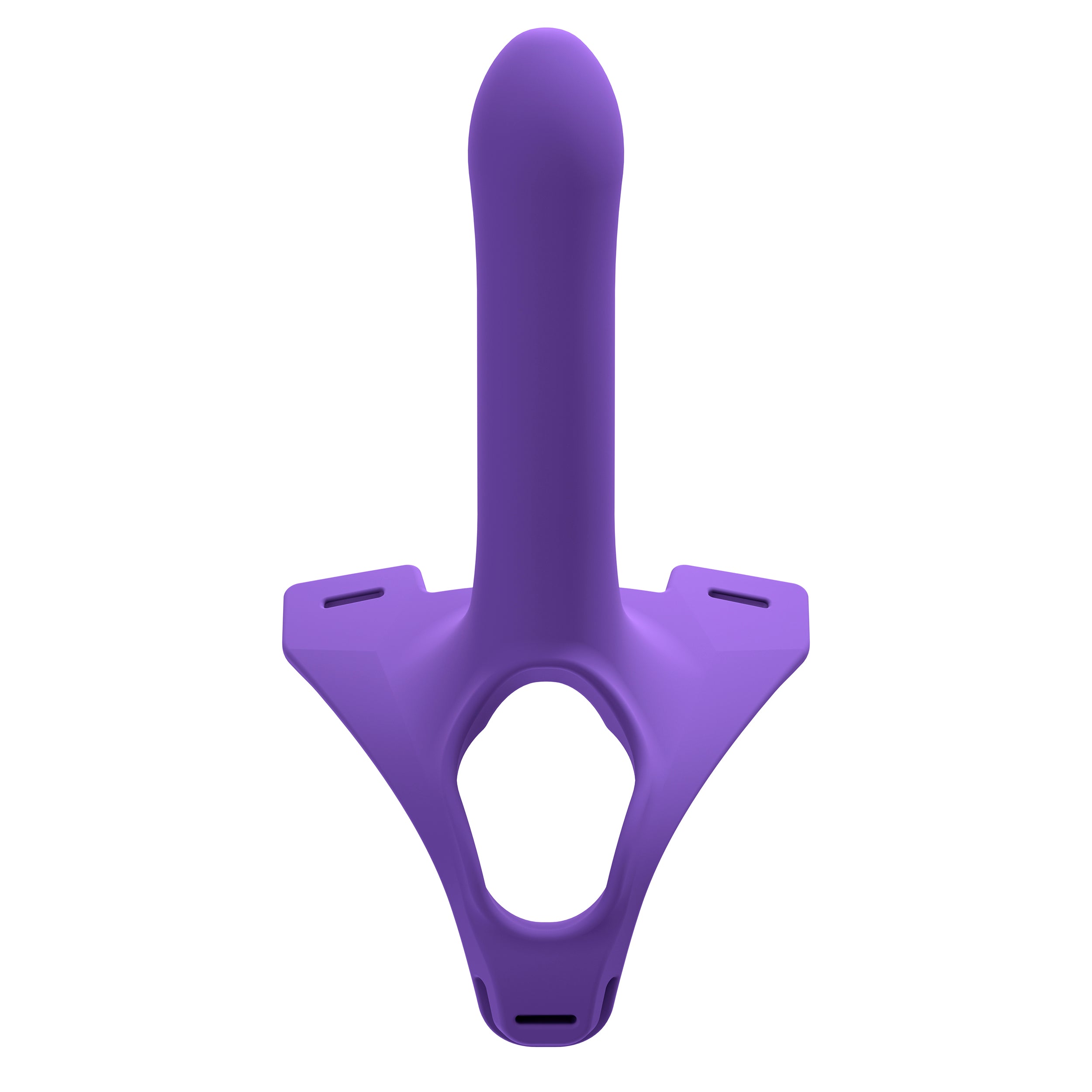Zoro Hands Free Strap-On Dildo with S/M and XL Waistbands Purple STRAP-ONS