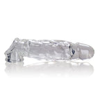 Butch Cocksheath Clear 8.5 Inch Length Enhanced Girth Sleeve > Sex Toys For Men > Penis Sleeves