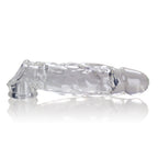 Butch Cocksheath Clear 8.5 Inch Length Enhanced Girth Sleeve > Sex Toys For Men > Penis Sleeves