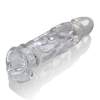 Butch Cocksheath Clear 8.5 Inch Length Enhanced Girth Sleeve > Sex Toys For Men > Penis Sleeves