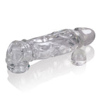 Butch Cocksheath Clear 8.5 Inch Length Enhanced Girth Sleeve > Sex Toys For Men > Penis Sleeves