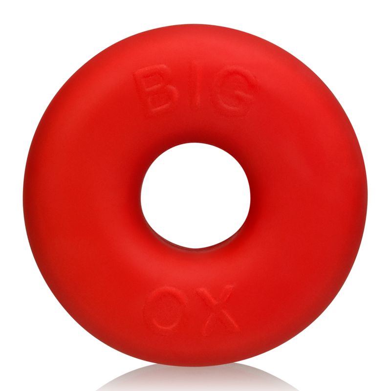 Big Ox Cockring (Red Ice) – Large Durable Cockring > Cock Ring > Single